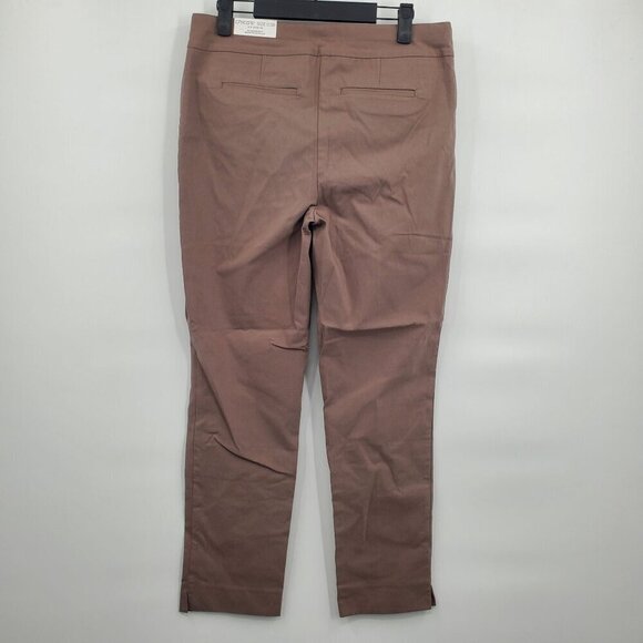 Chico's So Slimming 360 Brigitte Basic Slit Ankle Pants Women Size 6 NWT - Picture 5 of 14